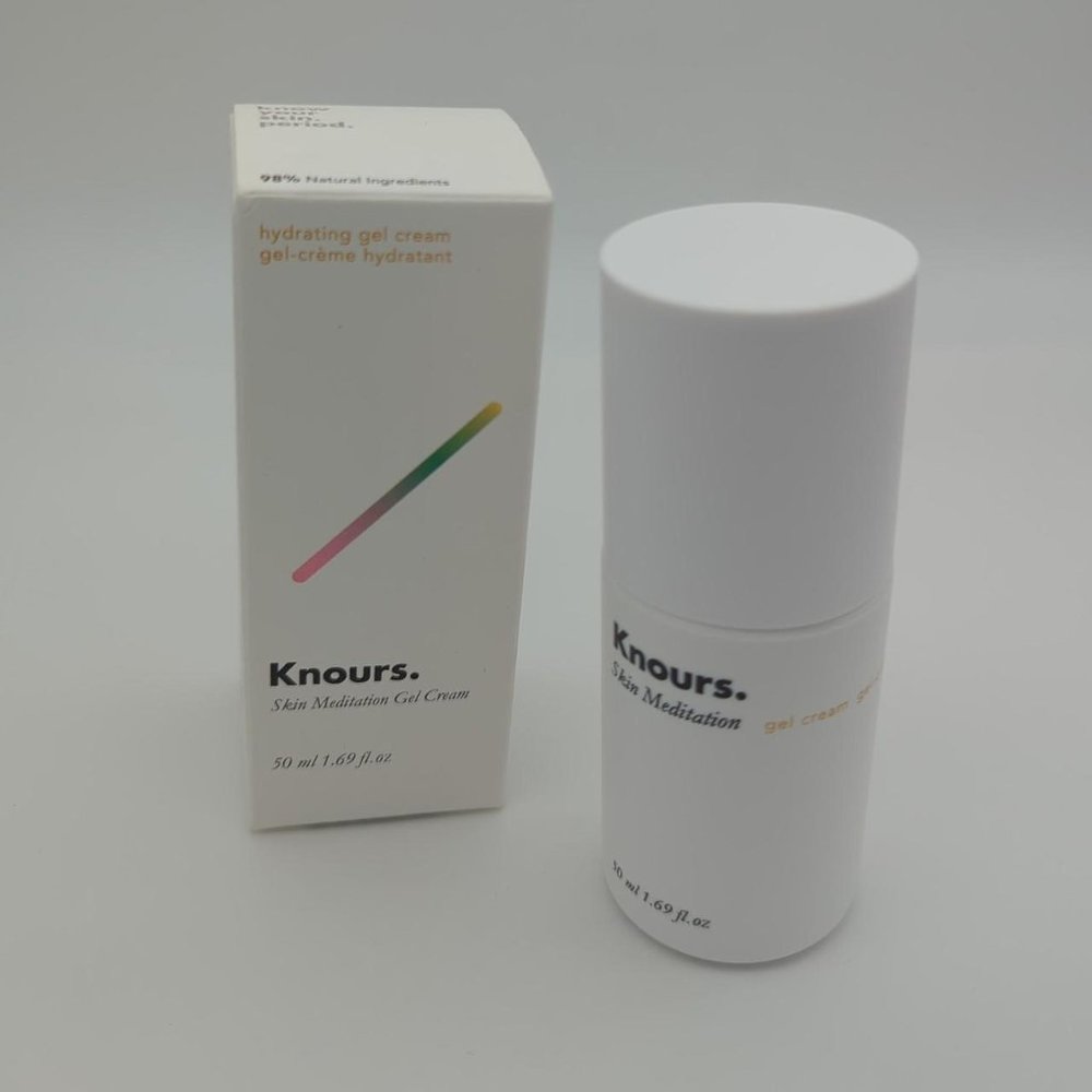 Skin meditation gel cream by Knours.